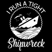 Funny I Run a Tight Shipwreck Backpack