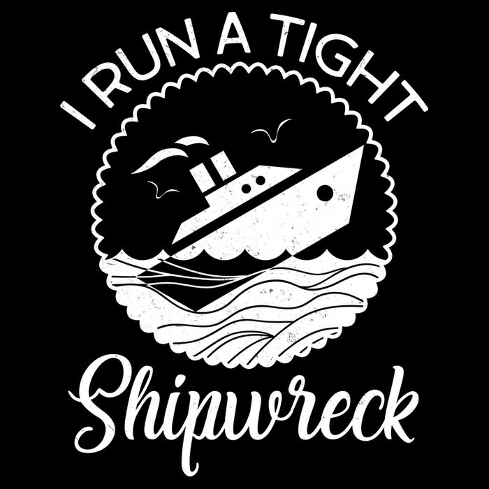 Funny I Run a Tight Shipwreck Backpack