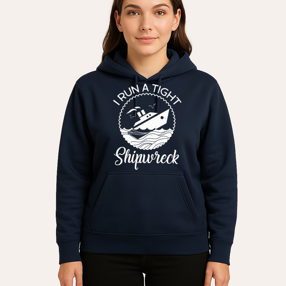Funny I Run a Tight Shipwreck Hoodie