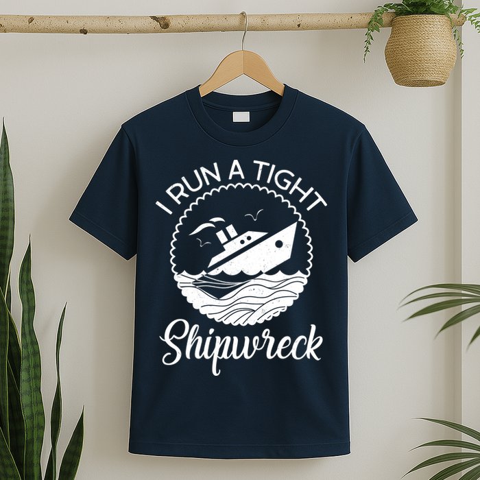 Funny I Run a Tight Shipwreck T-Shirt