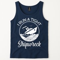 Funny I Run a Tight Shipwreck Tank Top