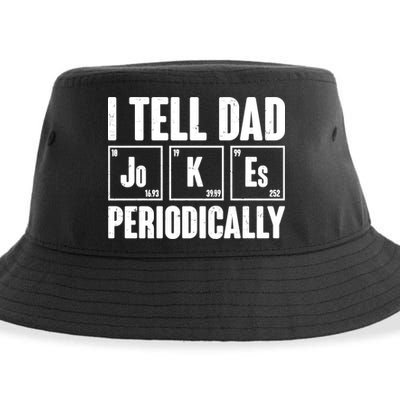 Funny I Tell Dad Jokes Periodically Father's Day Sustainable Bucket Hat