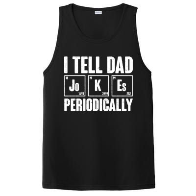 Funny I Tell Dad Jokes Periodically Father's Day PosiCharge Competitor Tank