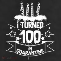 Funny I Turned 100 In Quarantine 100th Birthday 11oz C Handle Ceramic Mug