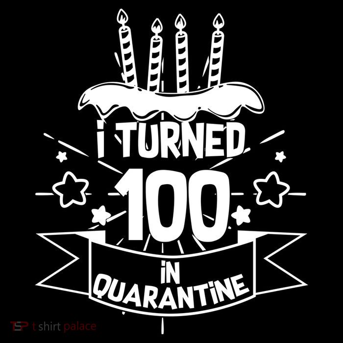 Funny I Turned 100 In Quarantine 100th Birthday Cooling Performance Long Sleeve Crew