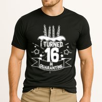 Funny I Turned 16 In Quarantine 16th Birthday Cooling Performance Crew T-Shirt