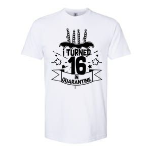 Funny I Turned 16 In Quarantine 16th Birthday Softstyle CVC T-Shirt