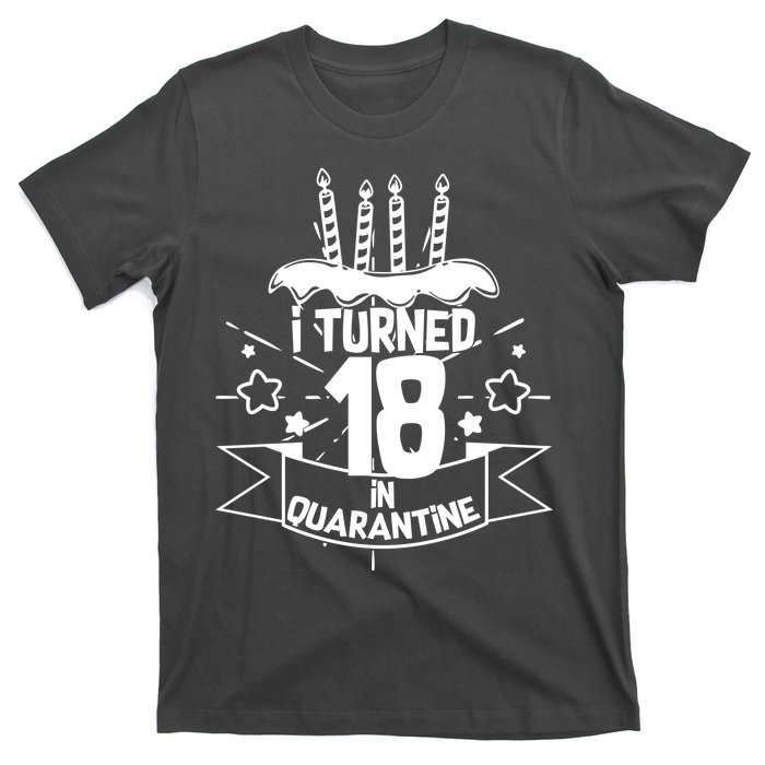 Funny I Turned 18 In Quarantine 18th Birthday T-Shirt