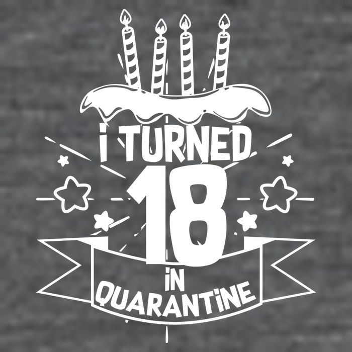 Funny I Turned 18 In Quarantine 18th Birthday Magnet
