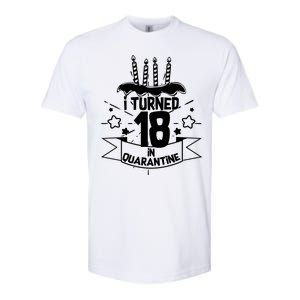 Funny I Turned 18 In Quarantine 18th Birthday Softstyle CVC T-Shirt