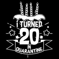 Funny I Turned 20 In Quarantine 20th Birthday Wool Snapback Cap