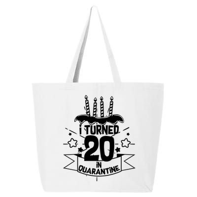 Funny I Turned 20 In Quarantine 20th Birthday 25L Jumbo Tote