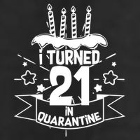 Funny I Turned 21 In Quarantine 21st Birthday Cool Comfort Performance Bucket Hat