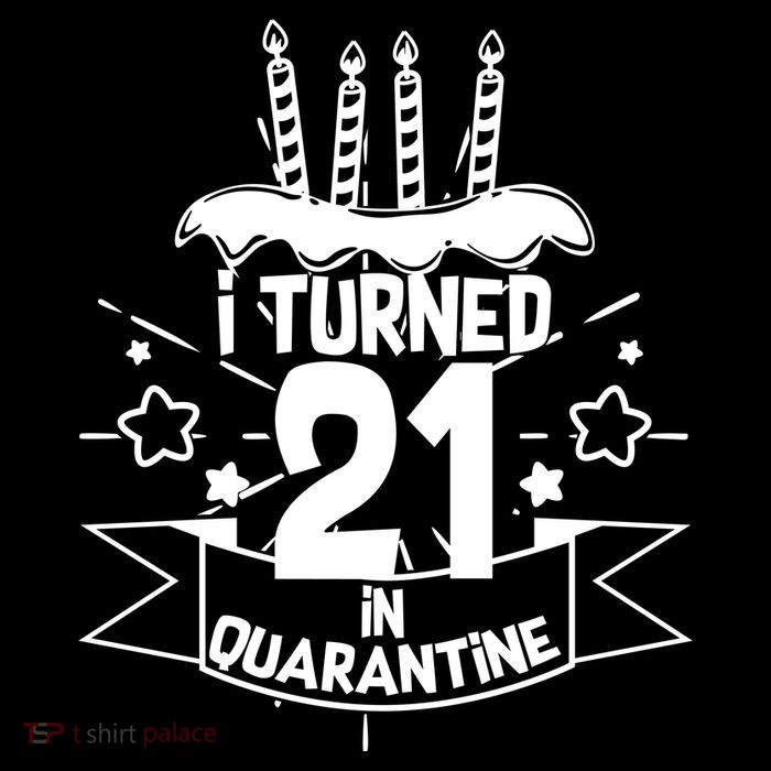 Funny I Turned 21 In Quarantine 21st Birthday Sustainable Beanie
