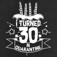 Funny I Turned 30 In Quarantine 30th Birthday Adult Drive Performance Visor