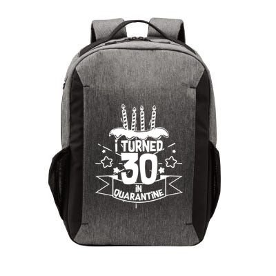 Funny I Turned 30 In Quarantine 30th Birthday Vector Backpack