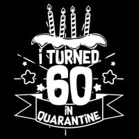 Funny I Turned 60 In Quarantine 60th Birthday Cooling Performance Long Sleeve Crew
