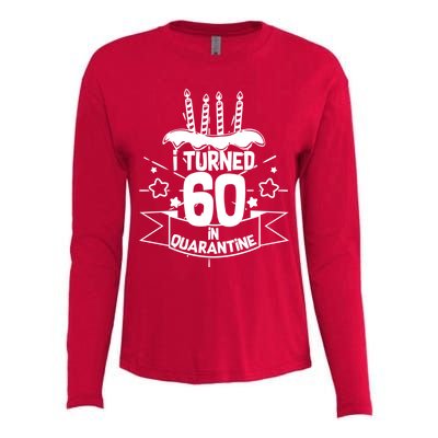 Funny I Turned 60 In Quarantine 60th Birthday Womens Cotton Relaxed Long Sleeve T-Shirt