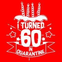 Funny I Turned 60 In Quarantine 60th Birthday 16 in Basic Backpack