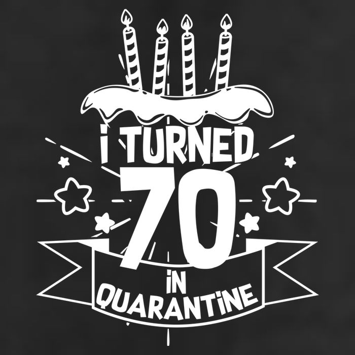 Funny I Turned 70 In Quarantine 70th Birthday Adult Drive Performance Visor
