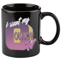 Funny I Want My Cowboy TV 11oz C Handle Ceramic Mug