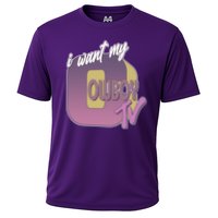 Funny I Want My Cowboy TV Cooling Performance Crew T-Shirt