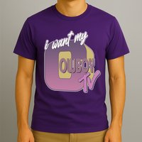 Funny I Want My Cowboy TV T-Shirt