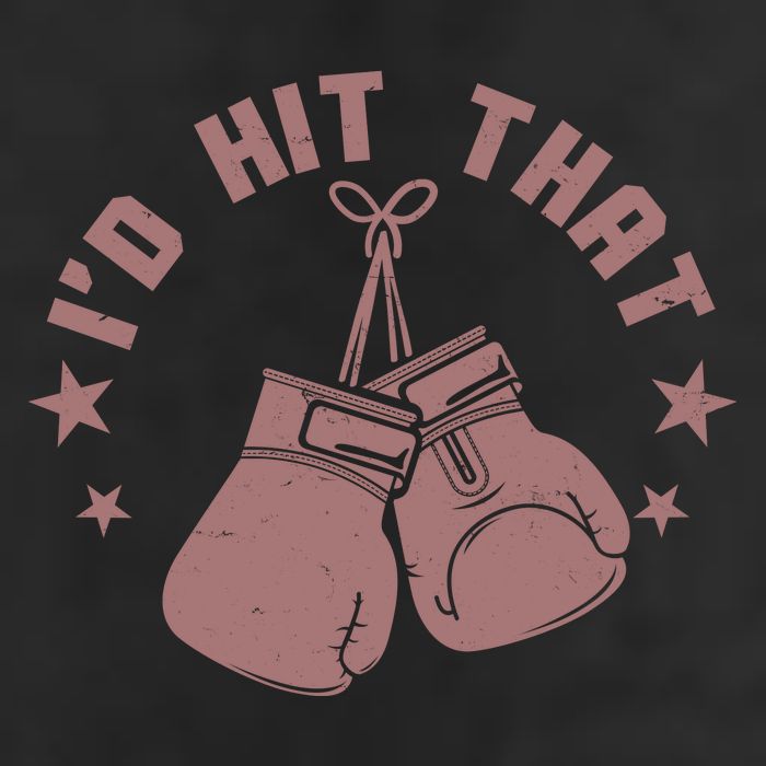 Funny I'D Hit That Boxing Fan Cool Comfort Performance Bucket Hat
