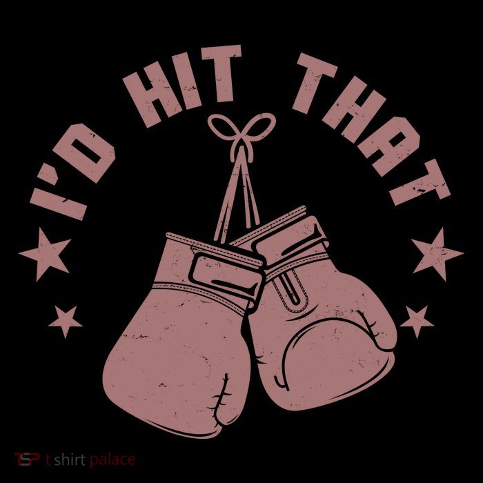 Funny I'D Hit That Boxing Fan Sustainable Bucket Hat