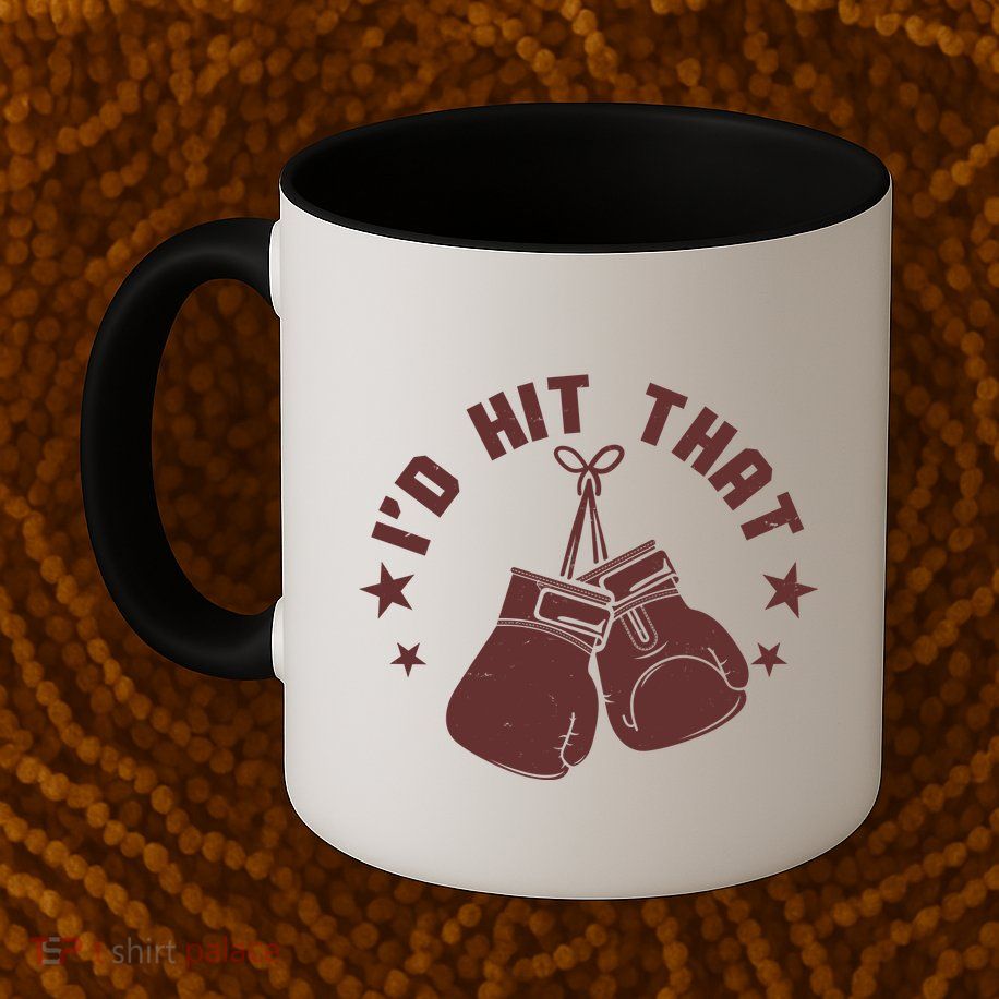 Funny I'D Hit That Boxing Fan Mug