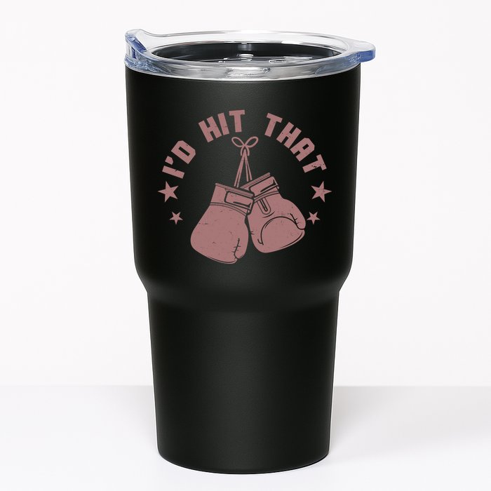 Funny I'D Hit That Boxing Fan Tumbler