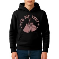 Funny I'D Hit That Boxing Fan Kids Hoodie