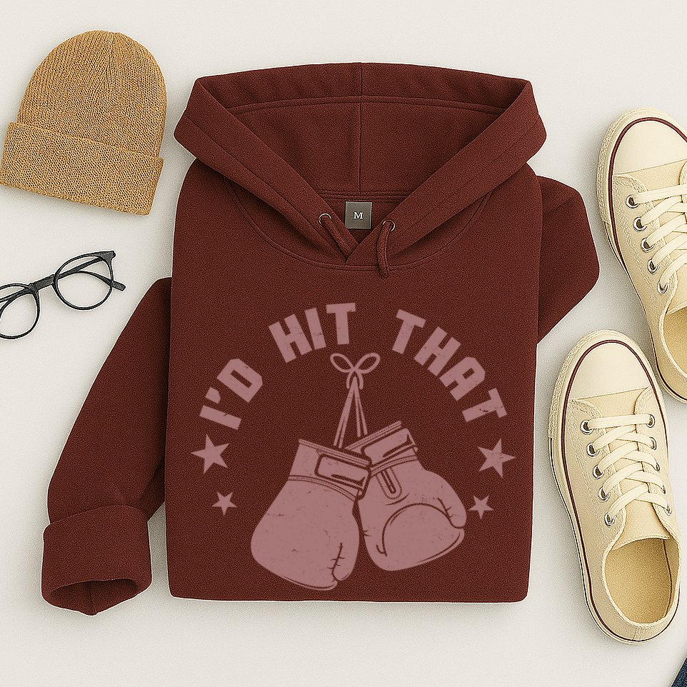 Funny I'D Hit That Boxing Fan Hoodie