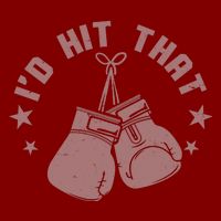 Funny I'D Hit That Boxing Fan Trucker Hat