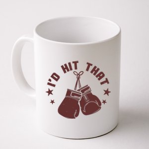 Funny I'D Hit That Boxing Fan Coffee Mug