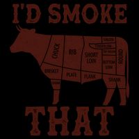 Funny I'd Smoke That Cattle Meat Cuts Mug