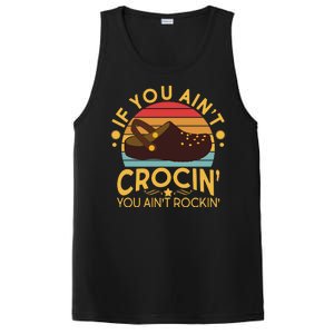 Funny If You Ain't Crocin' You Ain't Rockin' PosiCharge Competitor Tank