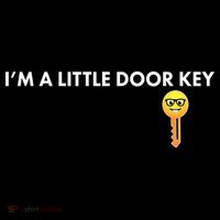 Funny I'm A Little Door Key Button