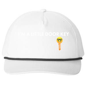 Funny I'm A Little Door Key Snapback Five-Panel Rope Hat