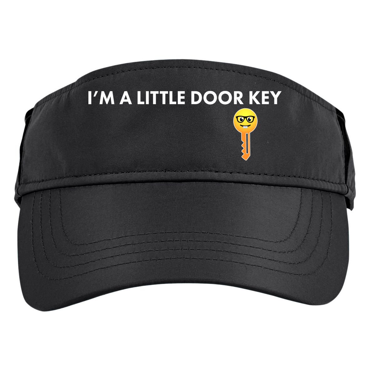 Funny I'm A Little Door Key Adult Drive Performance Visor