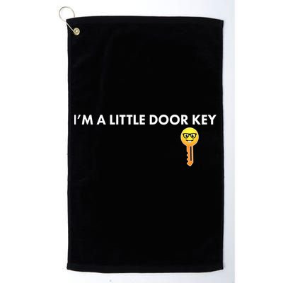 Funny I'm A Little Door Key Golf Towel