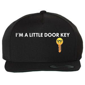 Funny I'm A Little Door Key Wool Snapback Cap