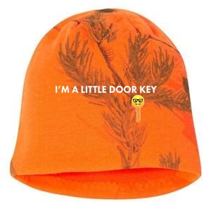 Funny I'm A Little Door Key Kati - Camo Knit Beanie