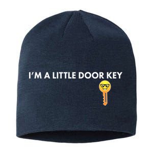 Funny I'm A Little Door Key Sustainable Beanie