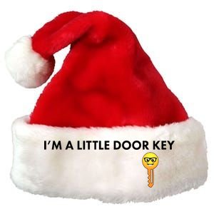 Funny I'm A Little Door Key Premium Christmas Santa Hat