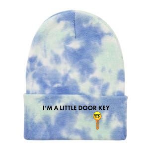 Funny I'm A Little Door Key Tie Dye 12in Knit Beanie