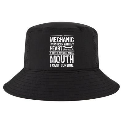 Funny I'm A Mechanic Quote Cool Comfort Performance Bucket Hat