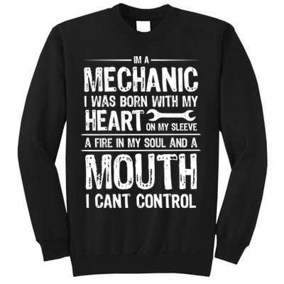 Funny I'm A Mechanic Quote Sweatshirt