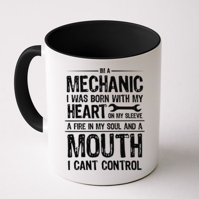 Funny I'm A Mechanic Quote Mug
