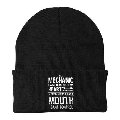 Funny I'm A Mechanic Quote Beanie
